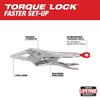 Milwaukee 48-22-3509 9-In Torque Lock Long Nose Locking Pliers view 2