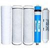 CFS 5 Pc RO Filter Set 50 GPD Membrane for APEC ROES-50 RO-45 10 In view 1