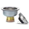 K&J Kitchen Sink Strainer Stopper - Stainless Steel Spring Clip Kitchen Sink Drain Strainer and Stopper (Sink Drain Assembly) view 2