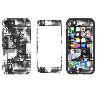 LUVVITT [Artology Armor Case and Tempered Glass Set for iPhone 7 / iPhone 8 - Bundle R016