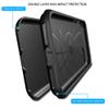 LUVVITT [Emoji Armor Case and Tempered Glass Set for iPhone 7 Plus/iPhone 8 Plus - Bundle Blue view 2