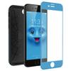 LUVVITT [Emoji Armor Case and Tempered Glass Set for iPhone 7 Plus/iPhone 8 Plus - Bundle Blue view 4