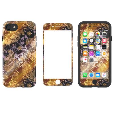 LUVVITT [Artology Armor Case and Tempered Glass Set for iPhone 7 / iPhone 8 - Bundle R012