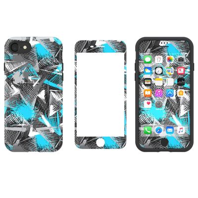 LUVVITT [Artology Armor Case and Tempered Glass Set for iPhone 7 / iPhone 8 - Bundle R003