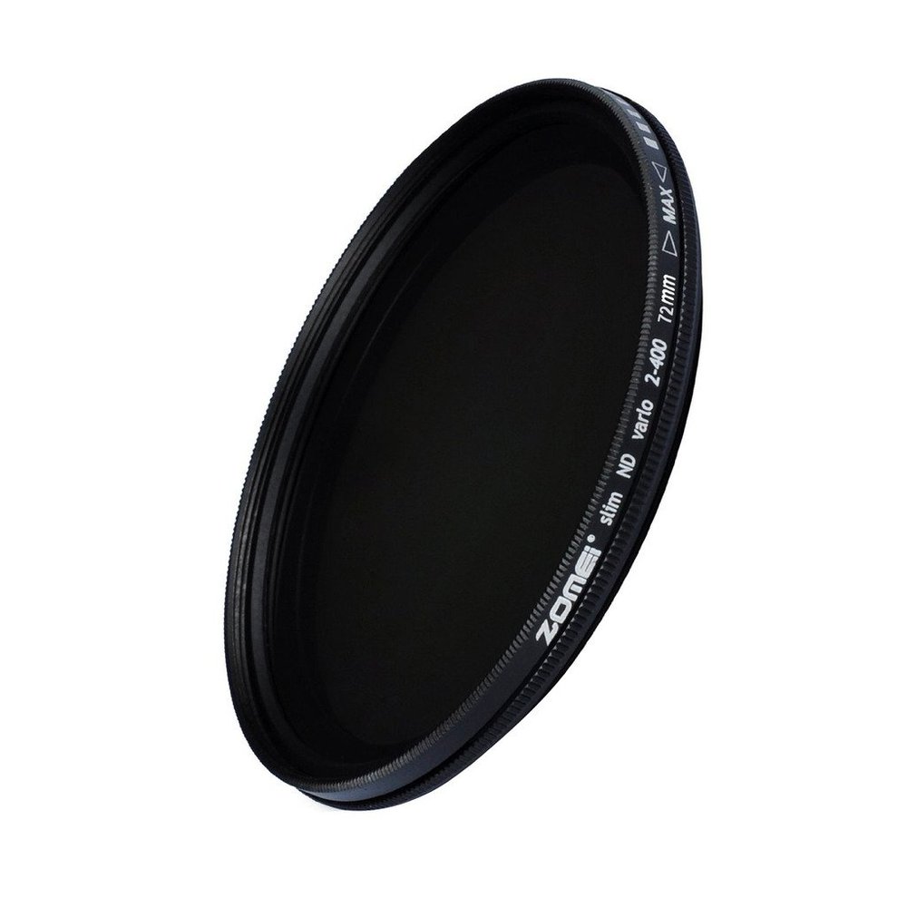 Zomei 72mm Ultra Slim ND2-ND400 Fader Variable Neutral Density Adjustable ND Lens Filter Optical Glass