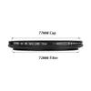 Zomei 72mm Ultra Slim ND2-ND400 Fader Variable Neutral Density Adjustable ND Lens Filter Optical Glass view 2