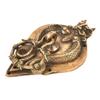 IndianShelf 1 Piece Demon & Snakes Brass Multicolor Door Knocker view 2