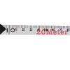 uxcell Surveyors 20M Double Side Metric Fiberglass Measure Tape Reel Roll view 2