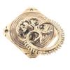 IndianShelf 1 Piece Brass Ornate Design with Snake Multicolor Door Knocker view 1