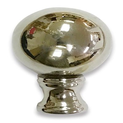 Royal Designs, Inc. F-104SL-1 Large Ball Lamp Finial for Lamp Shade, 2 Inch, Polished Silver