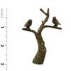Royal Designs, Inc. Small Birds in Tree Lamp Finial, Antique Brass, Decorative Replacement Finial for Table or Floor Lamps view 3