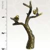 Royal Designs, Inc. Small Birds in Tree Lamp Finial, Antique Brass, Decorative Replacement Finial for Table or Floor Lamps view 4