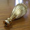 Royal Designs Vase Shaped 3.5" Lamp Finial for Lamp Shade, Polished Brass view 2
