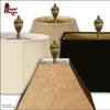 Royal Designs Vase Shaped 3.5" Lamp Finial for Lamp Shade, Polished Brass view 4
