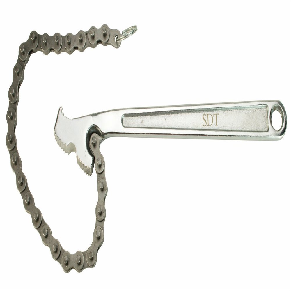 Steel Dragon Tools 12" Steel Chain Pipe Wrench fits 40222 16" Chain 4" Capacity