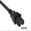 Cable Leader 3ft 14 AWG 15A 125V Power Cord Cable NEMA 5-15P to IEC320 C15 view 3