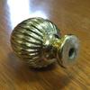 Royal Designs Balloon Shaped 3" Lamp Finial for Lamp Shade, Polished Brass view 2