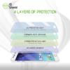 IQShield Screen Protector Compatible with Samsung Galaxy S8 Plus (2-Pack)(Case Friendly)(Not Glass) Anti-Bubble Clear TPU Film view 2