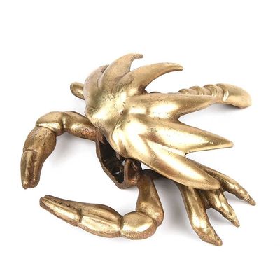 IndianShelf 1 Piece Multicolor Brass Crab Door Knocker for Front Door
