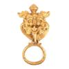 IndianShelf 1 Piece Multicolor Brass Lucky Yali Face Door Knocker view 1