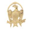 IndianShelf 1 Piece Eagle Multicolor Brass Door Knocker for Home Entrance view 2