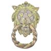 IndianShelf 1 Piece Brass Lion Head Multicolor Door Knockers view 1
