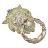 IndianShelf 1 Piece Brass Lion Head Multicolor Door Knockers view 2