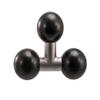 ARKON Mounts Triple 25mm (1") Ball Adapter | Connects 25mm Shafts, Mounts and Pedestals | Allows Full Mount Customization | Industrial-Strength Aluminum Shaft | Durable and Long-Lasting | APT325MM view 1