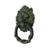 IndianShelf 1 Piece Multicolor Lion Brass Door Knocker Front Door view 1