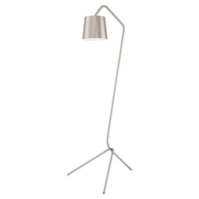 Lite Source Floor LAMP, Brushed Nickel, E27 Type A 100W LS-83032BN