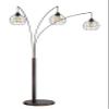Lite Source 3-LITE Arch LAMP, Copper BRZ/Metal Shade, E27 Vintage 40Wx3 LS-82793V view 2