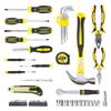 DOWELL 61-Piece Tool Set Kit Mechanic Tool Set Socket Wrench Set Auto Repair Household Repair Hand Tool Kit with Plastic Tool Box Storage Case view 2