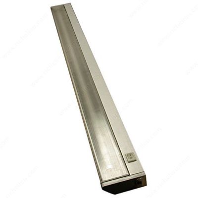 Perno T5 Fluorescent Task Light - 94E1424100 - Features With Integrated On/Off Switch, Watts 14 W, Length 24.53 in, Bulb Type Fluorescent,