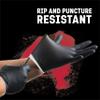 Venom Steel Industrial Nitrile Gloves, 6 mil, 2 Layer Rip Resistant, One Size Fits Most, 100 Count view 2