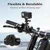 UBeesize Flexible Mini Phone Tripod, Portable and Adjustable Camera Stand Holder with Wireless Remote and Universal Clip, Compatible with Cellphones, Sports Cameras view 3