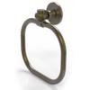 Allied Brass 2016T-ABR Continental Collection Towel Ring with Twist Accents, Antique Brass view 2