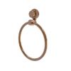 Allied Brass 416T-BBR Venus Collection Towel Ring with Twist Accent, Brushed Bronze view 1