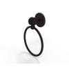 Allied Brass 7216D-ORB Satellite Orbit Two Collection Towel Ring with Dotted Accent, Oil Rubbed Bronze view 1