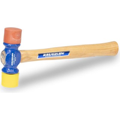Vaughan 194-10 12-oz Soft-Face Hammer with 12-1/2" Hickory Handle (SF12)