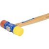 Vaughan 194-10 12-oz Soft-Face Hammer with 12-1/2" Hickory Handle (SF12) view 4