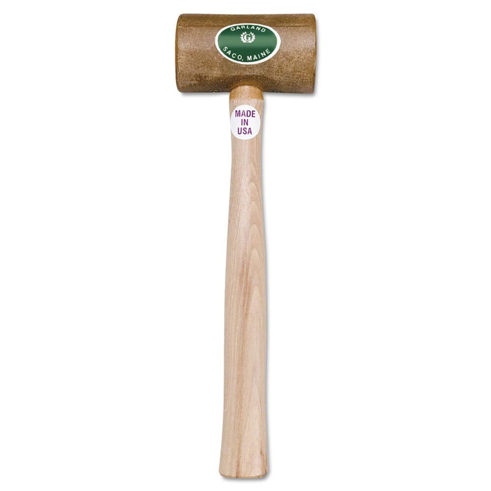 Garland Rawhide Mallet, 2 Face, 3.5 Head, 11oz, Size 4