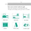 ASOKO 12 Inch Under Counter LED Lights Dimmable 5000K Plug in Light view 3