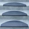 Rubber-Cal Block-Grip Non-Slip Rubber Tread Stair Mats (6 Pack), Black, 9.75" x 29.75" (10-104-011-6pk) view 3