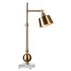 Brushed Brass Task Lamp The Laton Collection Table Lamps view 2