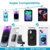 APPS2Car Magnetic CD Phone Holder for Car, Anti Shake Magnet CD Slot Phone Mount, Car Truck Accessories, Compatible with iPhone, Samsung & All Cellphones, for Smartphone Mobile(Metal Plate Required) view 3