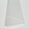 Import by ilumina Lighting OEM 21" Lens Diffuser Under Cabinet Replacement Cover Narrow L-21 x W-1-15/16 x H-15/16 Angled Edge view 1