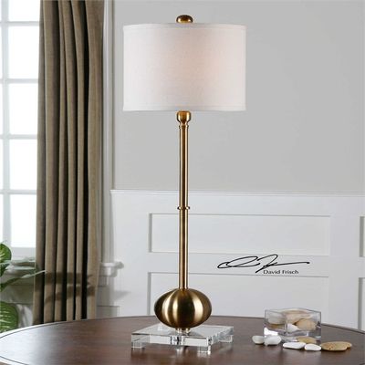 Brass Buffet Lamp The Laton Collection Table Lamps
