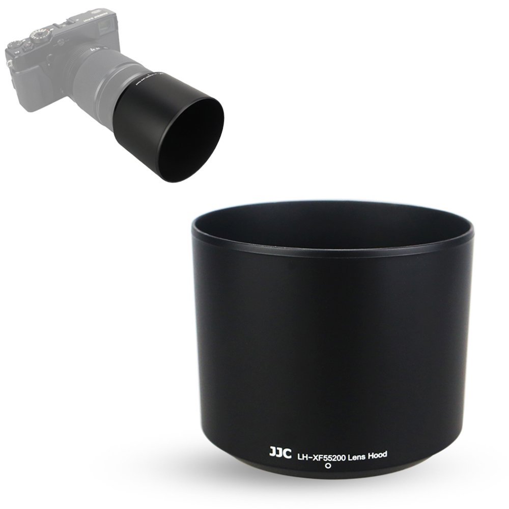 JJC LH-XF55200 Lens Hood Shade for Fujifilm XF 55-200mm F3.5-4.8R LM OIS Lens Replaces Fujifilm 55-200mm Lens Hood