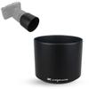 JJC LH-XF55200 Lens Hood Shade for Fujifilm XF 55-200mm F3.5-4.8R LM OIS Lens Replaces Fujifilm 55-200mm Lens Hood view 1