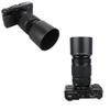 JJC LH-XF55200 Lens Hood Shade for Fujifilm XF 55-200mm F3.5-4.8R LM OIS Lens Replaces Fujifilm 55-200mm Lens Hood view 2